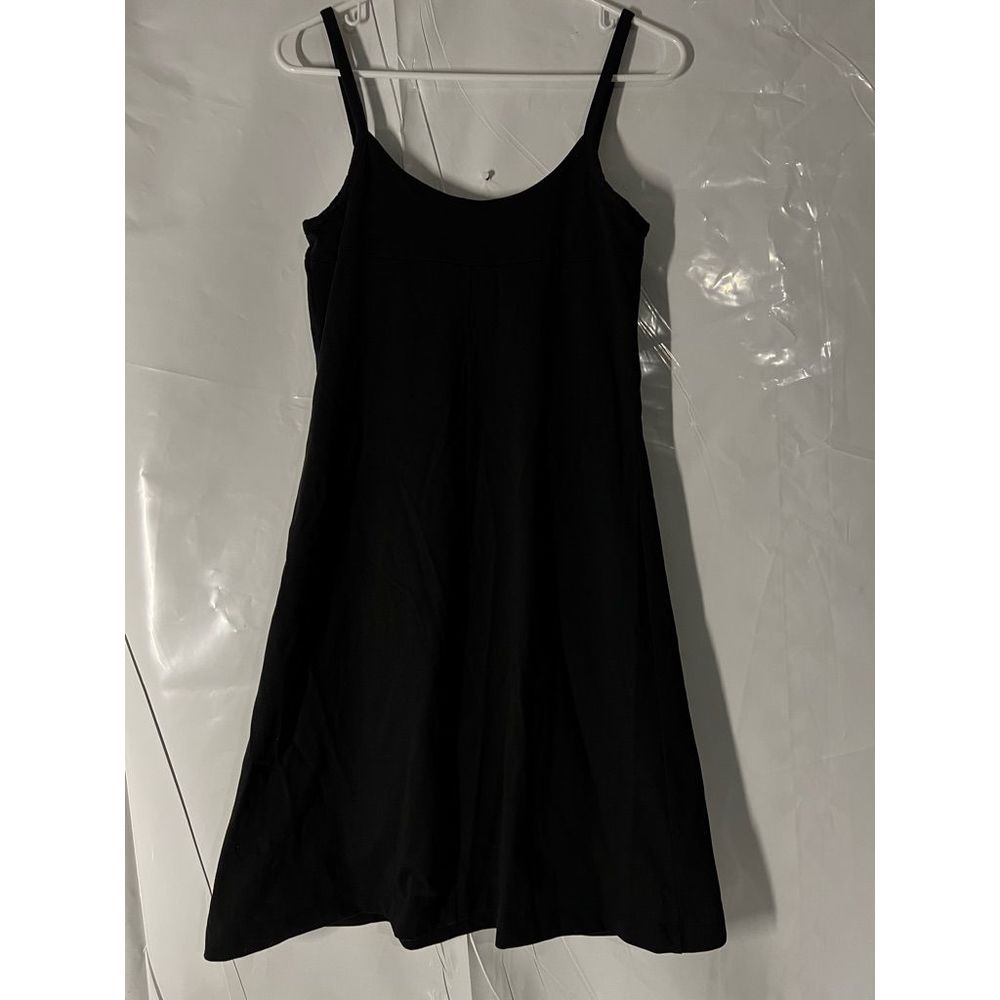 Patagonia Womens S Morning Glory Dress Black Built In Bra Athleisure